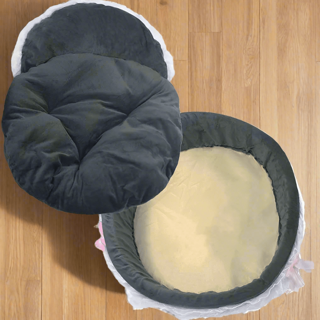 Lit Pour Chien - CuteLaceDogBed™ - Gris - Repos Chien