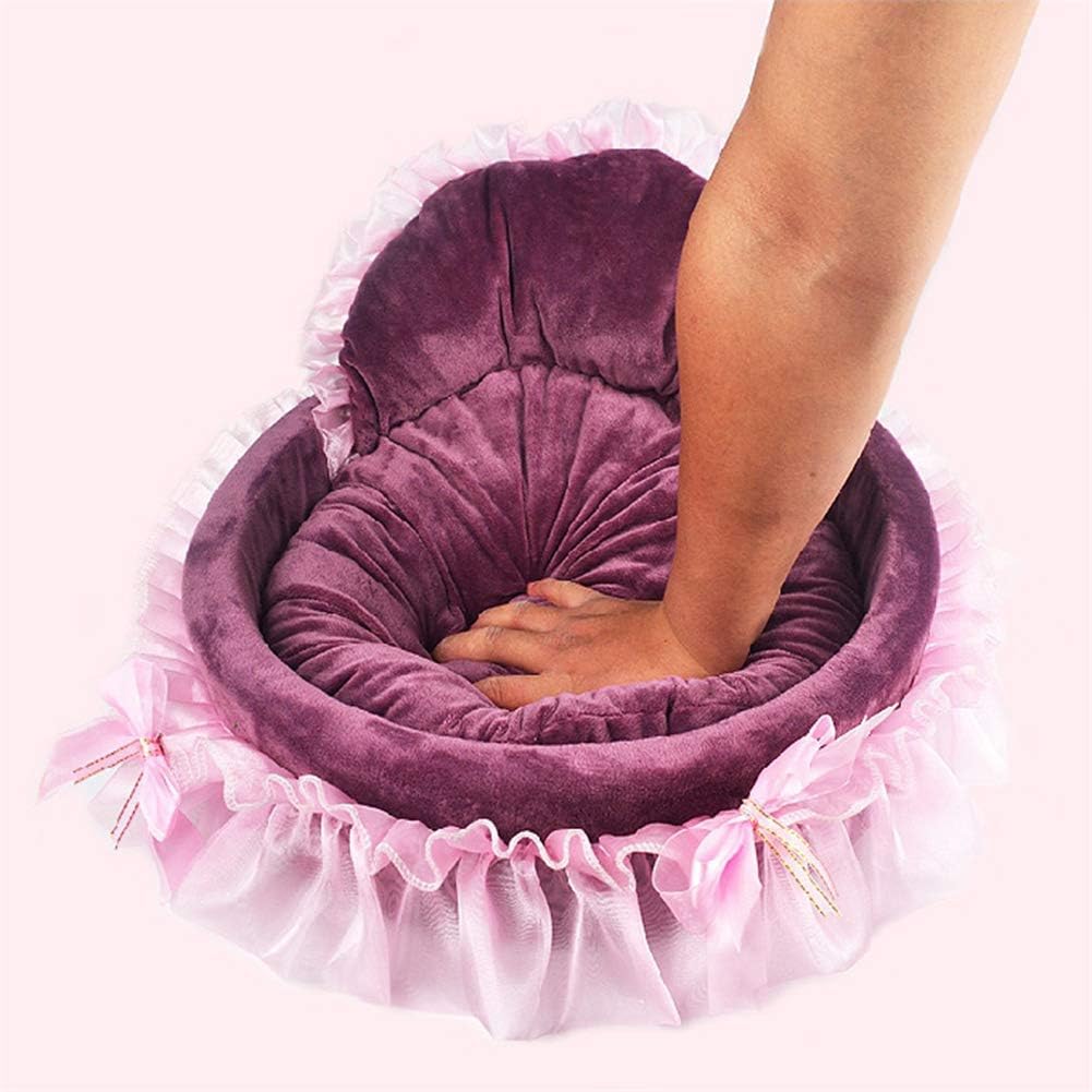 Lit Pour Chien - CuteLaceDogBed™ - Violet - Repos Chien