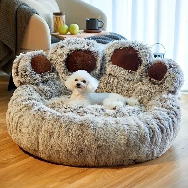 Lit pour Chien - FluffyDogBed™ - Café Dégradé - Repos Chien