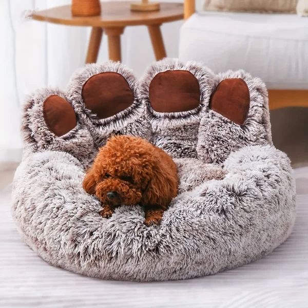 Lit pour Chien - FluffyDogBed™ - Café Dégradé - Repos Chien
