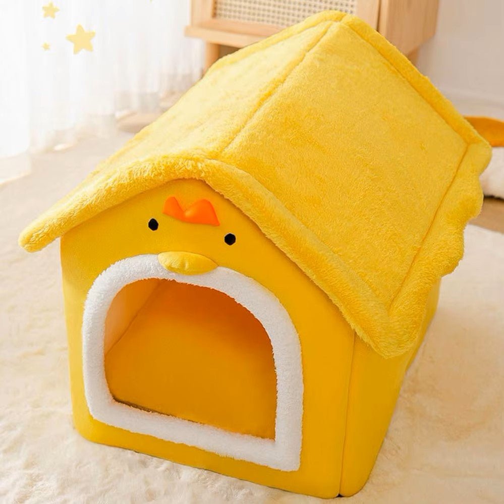 Niche Chien - ComfortableDogHouse™ - Jaune Poussin - Repos Chien