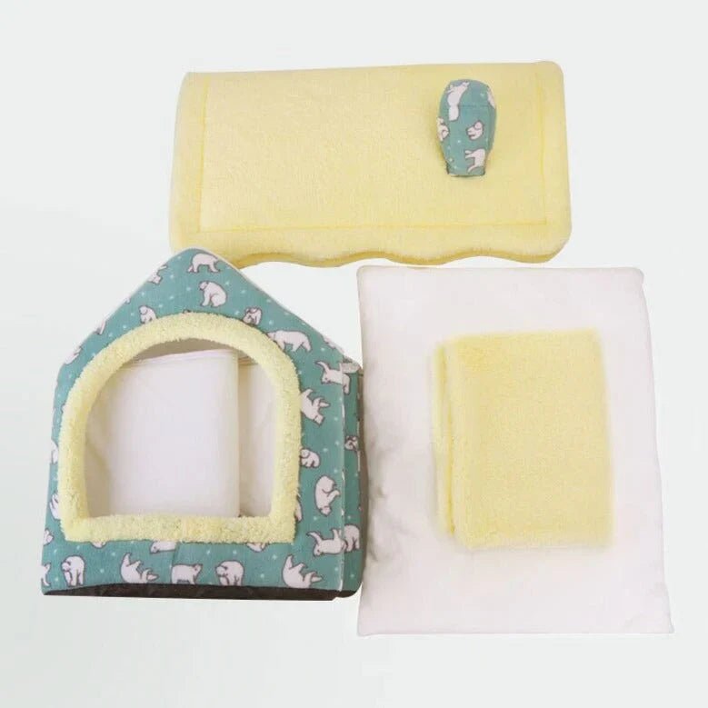 Niche Chien - ComfortableDogHouse™ - Vert Ours - Repos Chien