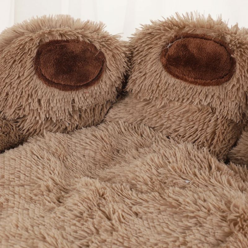 Lit pour Chien - FluffyDogBed™ - Café - Repos Chien