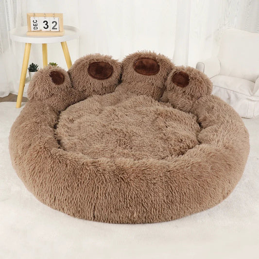 Lit pour Chien - FluffyDogBed™ - Café - Repos Chien