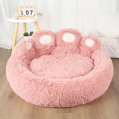 Lit pour Chien - FluffyDogBed™ - Rose - Repos Chien