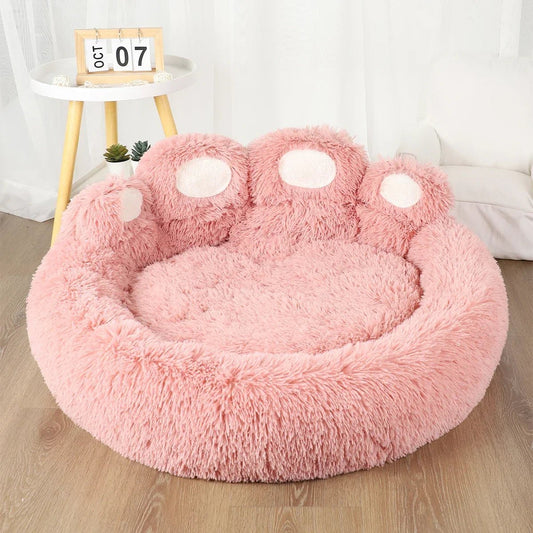 Lit pour Chien - FluffyDogBed™ - Rose - Repos Chien