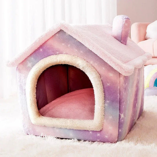 Niche Chien - ComfortableDogHouse™ - Étoile Arc - en - ciel - Repos Chien