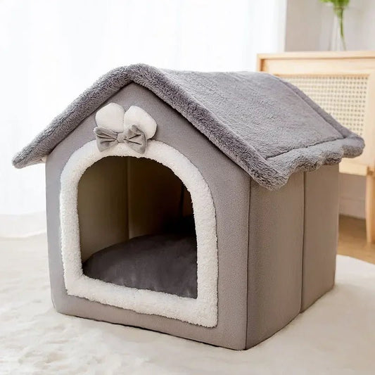 Niche Chien - ComfortableDogHouse™ - Gris Lapin - Repos Chien