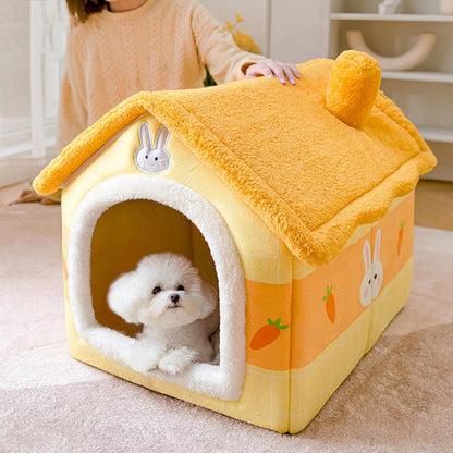 Niche Chien - ComfortableDogHouse™ - Orange Carotte - Repos Chien