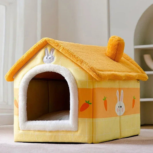 Niche Chien - ComfortableDogHouse™ - Orange Carotte - Repos Chien